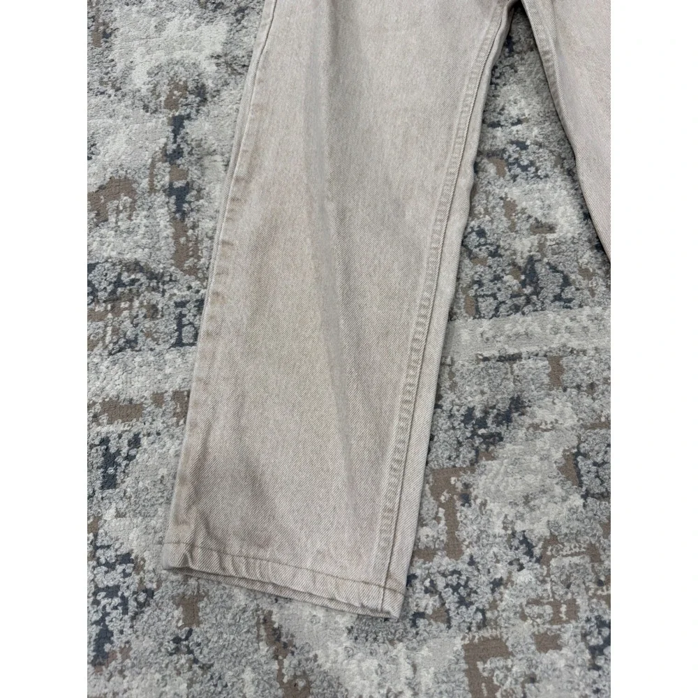 Vintage Levis 550 Relaxed Fit Tapered Leg Jeans Tan Made in USA Mens 33x32 1992